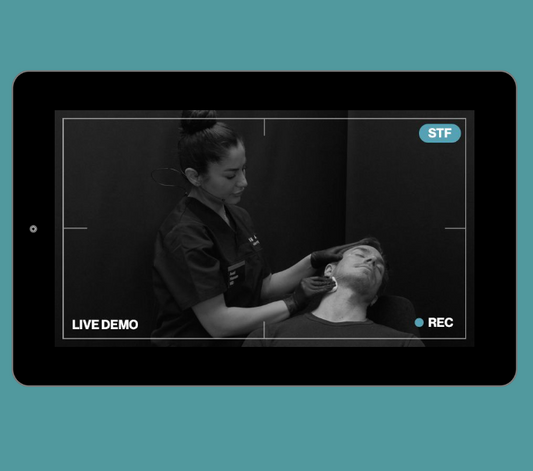 Live Demonstration | lower third | mandibular angle & jawline - CaHA, needle & cannula