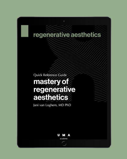 e-book | mastery of regenerative aesthetics | quick reference guide