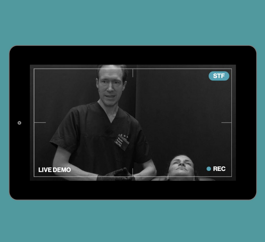 Live Demonstration | lower third | pre-jowl sulcus - CaHA, cannula