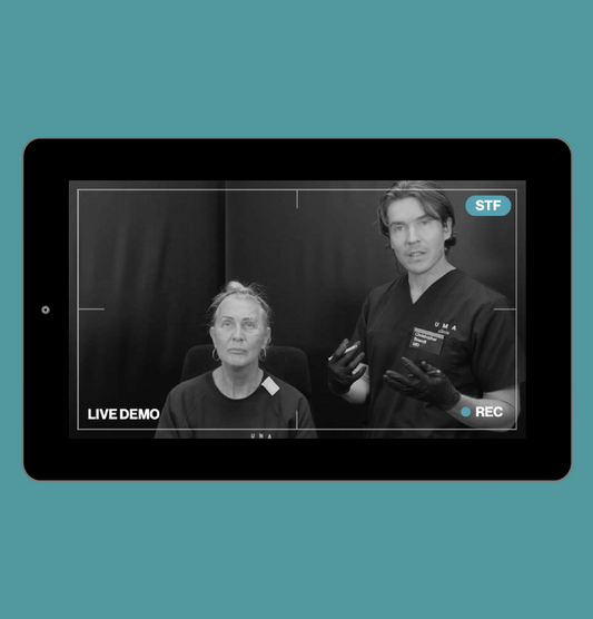 Live Demonstration | middle & lower third | cheeks, jawline & marionette line - CaHA