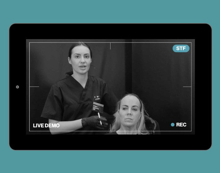 Live Demonstration | lower third | lips & prejowl sulcus