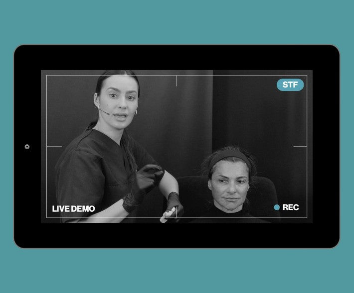 Live Demonstration | lower third | lips - HA, needle