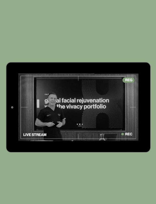 Live Stream | replay live stream | advanced regenerative and filler techniques with HA, CaHA and PN (powered by Vivacy)